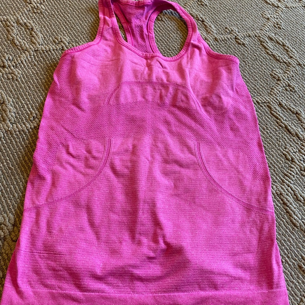 Lululemon hot pink top